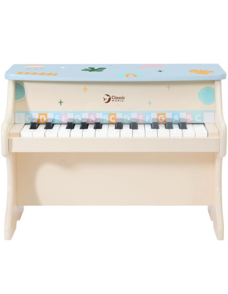 CLASSIC WORLD Pianino Muzyczne dla Dzieci Nauka Gry + Książeczka