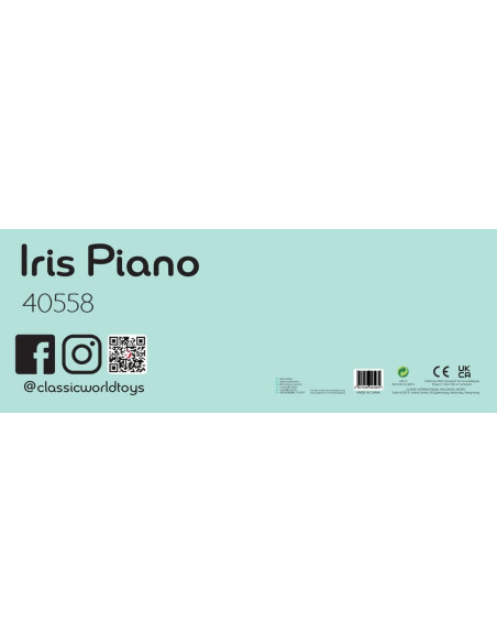 CLASSIC WORLD Pianino Muzyczne dla Dzieci Nauka Gry + Książeczka