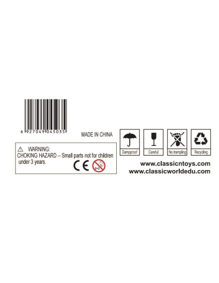 CLASSIC WORLD Instrument Muzyczny Dzwoneczki dla Dzieci