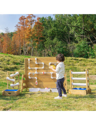 CLASSIC WORDL Drewniana  Ściana Zabawa Wodą