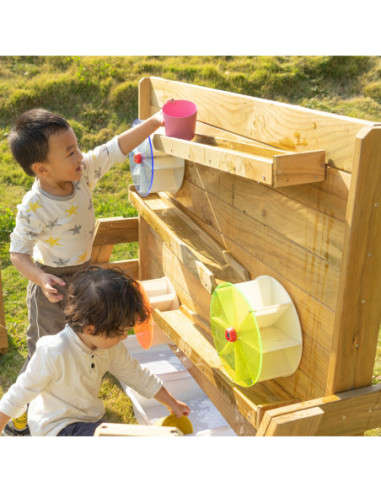 CLASSIC WORDL Drewniana  Ściana Zabawa Wodą