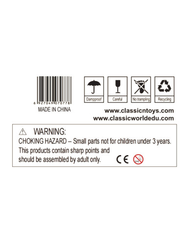 CLASSIC WORLD Drewniana Sztaluga