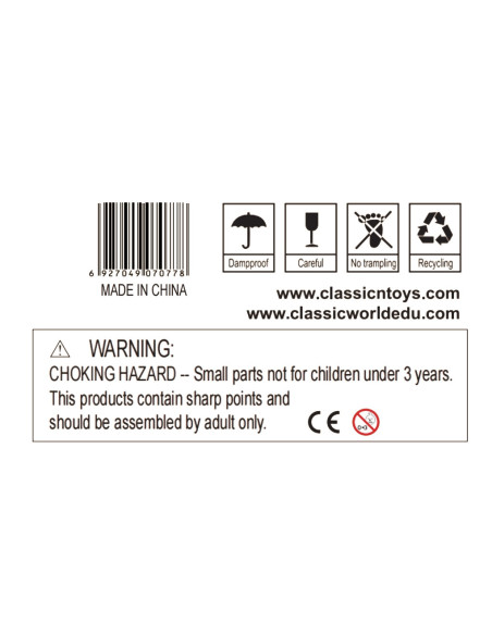 CLASSIC WORLD Drewniana Sztaluga