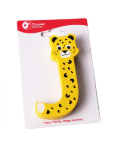 CLASSIC WORLD Drewniana Literka J