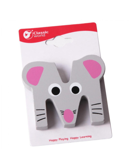 CLASSIC WORLD Drewniana Literka M