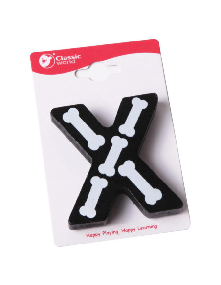 CLASSIC WORLD Drewniana Literka X