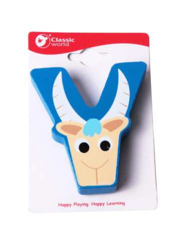 CLASSIC WORLD Drewniana Literka Y