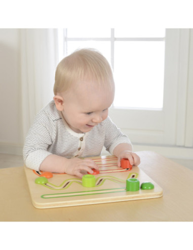 MASTERKIDZ Tablica edukacyjna Gra Przesuwna Labirynt