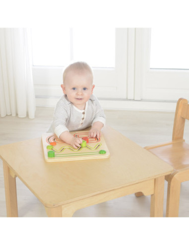 MASTERKIDZ Tablica edukacyjna Gra Przesuwna Labirynt