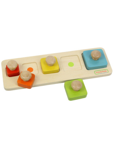 MASTERKIDZ Układanka Nauka Rozmiarów i Kolorów