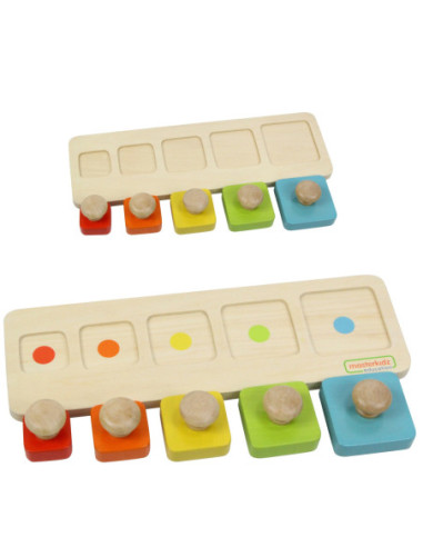 MASTERKIDZ Układanka Nauka Rozmiarów i Kolorów