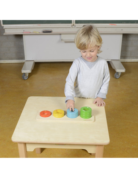 MASTERKIDZ Gra Nauka Liczenia Kolorów Rozmiarów Układanka