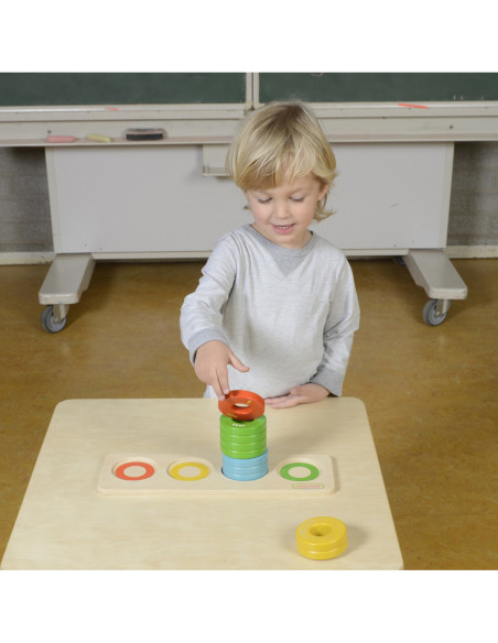 MASTERKIDZ Gra Nauka Liczenia Kolorów Rozmiarów Układanka