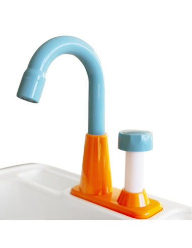 AXI Stół Piknikowy Emily z Ławką i Umywalką na Baterie oraz Pojemnikami na Wodę/Piasek