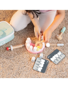 CLASSIC WORLD Zestaw małego dentysty walizka lekarza 2