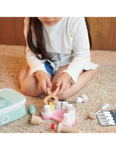 CLASSIC WORLD Zestaw małego dentysty walizka lekarza