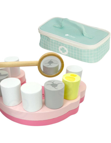 CLASSIC WORLD Zestaw małego dentysty walizka lekarza