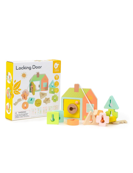 CLASSIC WORLD Drewniane Klocki do Nawlekania