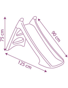 SMOBY Zjeżdżalnia XS Kraina Lodu Ślizg Wodny 90cm Frozen 2