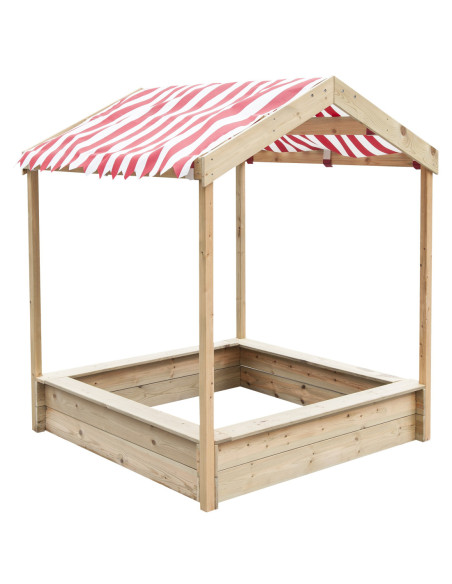 CLASSIC WORLD EDU Drewniana Piaskownica z Daszkiem