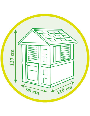 SMOBY Domek Ogrodowy Jolie