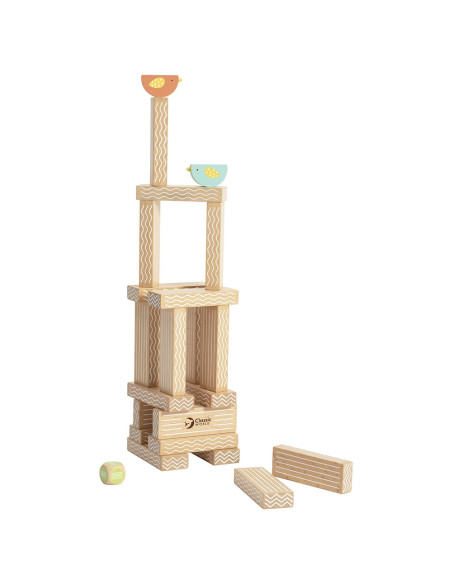 CLASSIC WORLD Gra Edukacyjna Układanie Ptaków