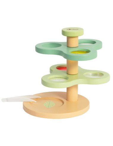 CLASSIC WORLD Mikroskop 2w1 Lupa dla Dzieci Eksploracja Świata Przyrody