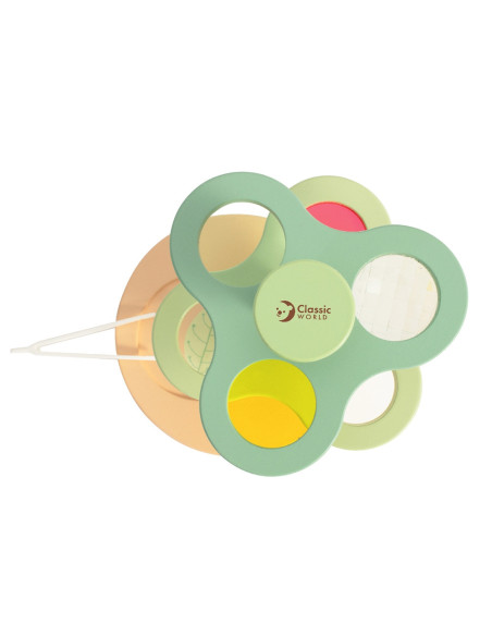 CLASSIC WORLD Mikroskop 2w1 Lupa dla Dzieci Eksploracja Świata Przyrody