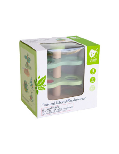 CLASSIC WORLD Mikroskop 2w1 Lupa dla Dzieci Eksploracja Świata Przyrody