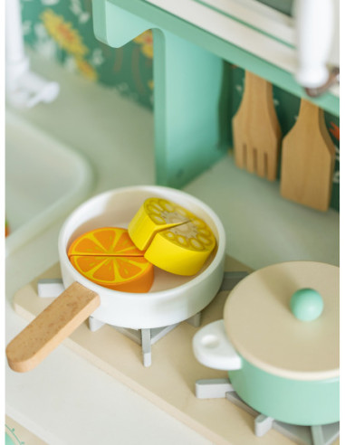 CLASSIC WORLD Drewniana Kuchnia Vintage