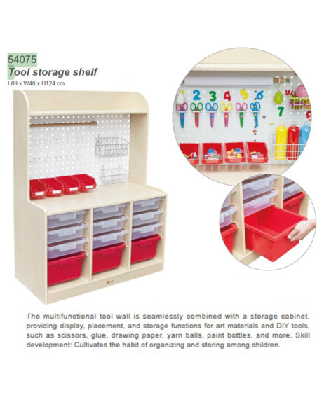 CLASSIC WORLD EDU Szafka Plastyczna na Przybory