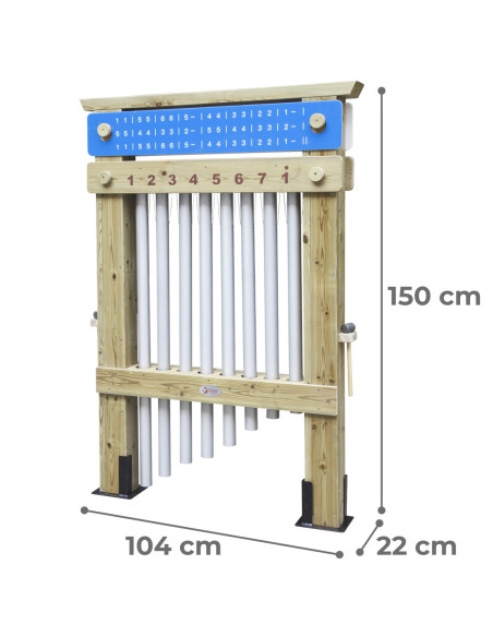 CLASSIC WORLD EDU Wielki Instrument Dzwonki dla Dzieci