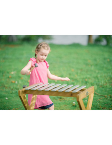 CLASSIC WORLD EDU Instrument Muzyczny Metalofon Duże Cymbałki Ksylofon