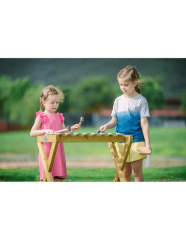 CLASSIC WORLD EDU Instrument Muzyczny Metalofon Duże Cymbałki Ksylofon