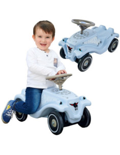 BIG Bobby Car Classic Ride-On with Horn Blue