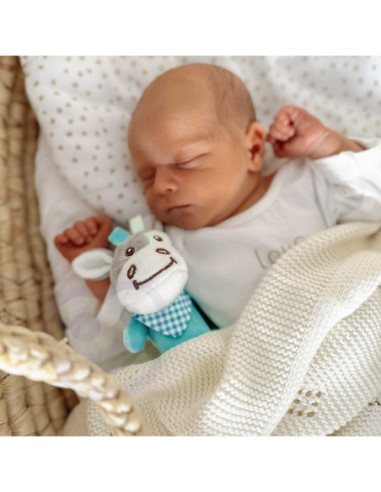 WOOPIE Pluszak Przytulanka dla Niemowląt Osiołek