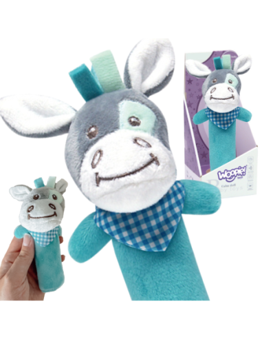 WOOPIE Pluszak Przytulanka dla Niemowląt Osiołek