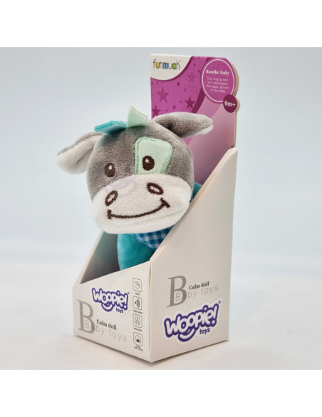 WOOPIE Pluszak Przytulanka dla Niemowląt Osiołek