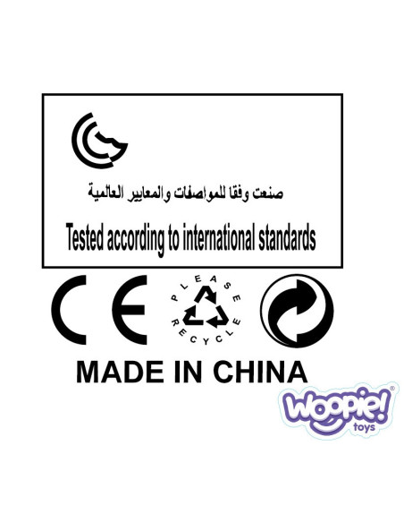 WOOPIE Pluszak Przytulanka dla Niemowląt Osiołek