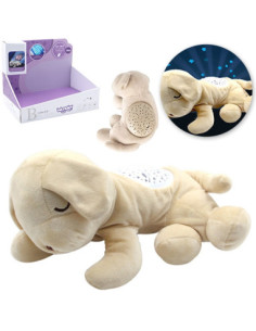 WOOPIE Cuddly Toy 2-in-1 Projector Sleeper Dog