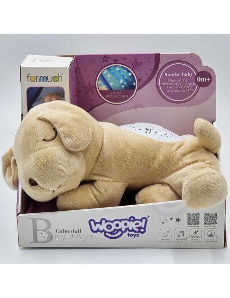 WOOPIE Przytulanka Projektor 2w1 Usypiacz Miś