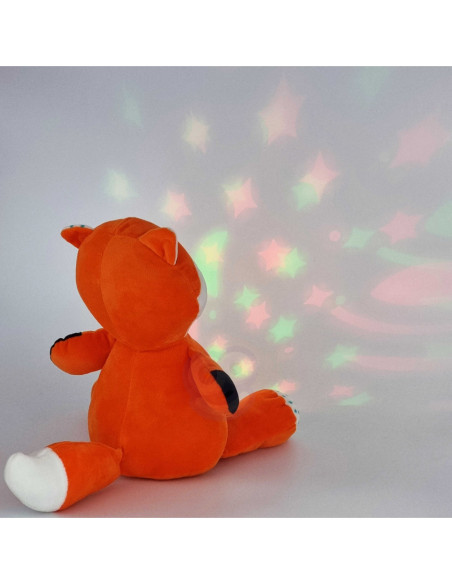 WOOPIE Przytulanka Usypiacz Projektor 2w1 Lis - 10 Kołysanek