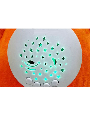 WOOPIE Przytulanka Usypiacz Projektor 2w1 Lis - 10 Kołysanek