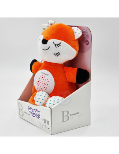 WOOPIE Przytulanka Usypiacz Projektor 2w1 Lis - 10 Kołysanek