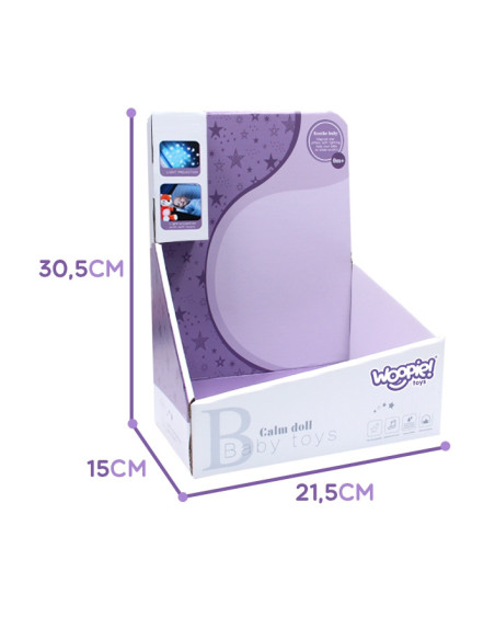 WOOPIE Przytulanka Usypiacz Projektor 2w1 Lis - 10 Kołysanek