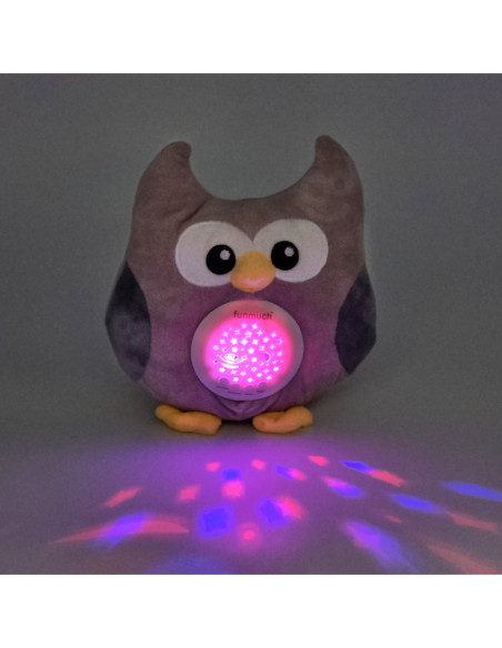 WOOPIE Przytulanka Usypiacz Projektor 2w1 Sówka - 10 Kołysanek