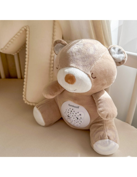 WOOPIE Przytulanka Usypiacz Projektor 2w1 Miś - 10 Kołysanek