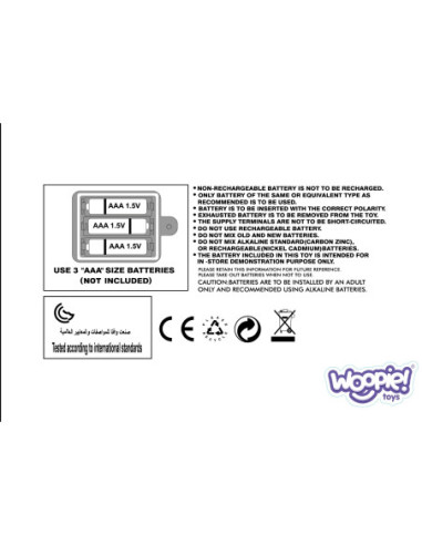 WOOPIE Przytulanka Usypiacz Projektor 2w1 Miś - 10 Kołysanek