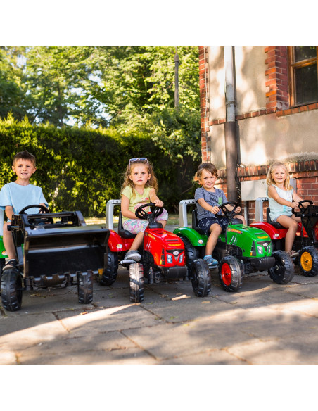 FALK Traktor na Pedały z Przyczepą Red Supercharger