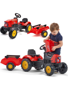 FALK Red Supercharger Tractor Red Opening Hood From 2 Years